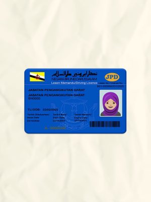 Bhutan driver license psd fake template