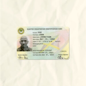 Jamaica National Identity Card Fake Template