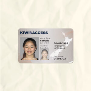 New Zealand National Identity Card Fake Template