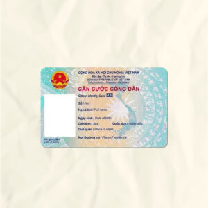 Vietnam National Identity Card Fake Template