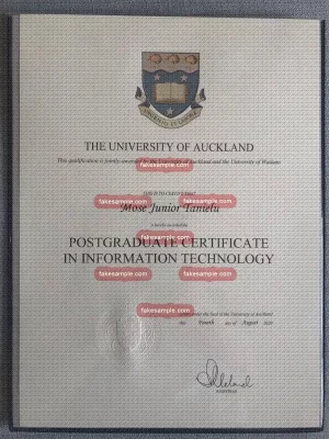 Auckland University Certificate