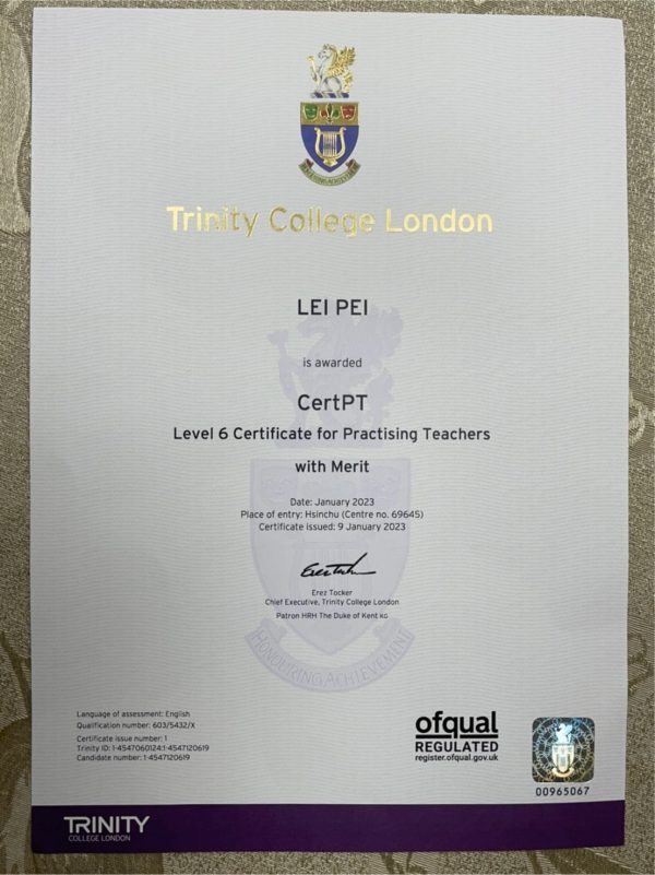 Trinity College London University Certificate Fake Template